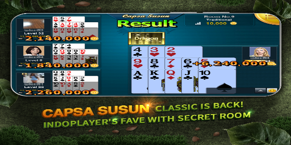 Indoplay-Capsa Domino QQ Poker