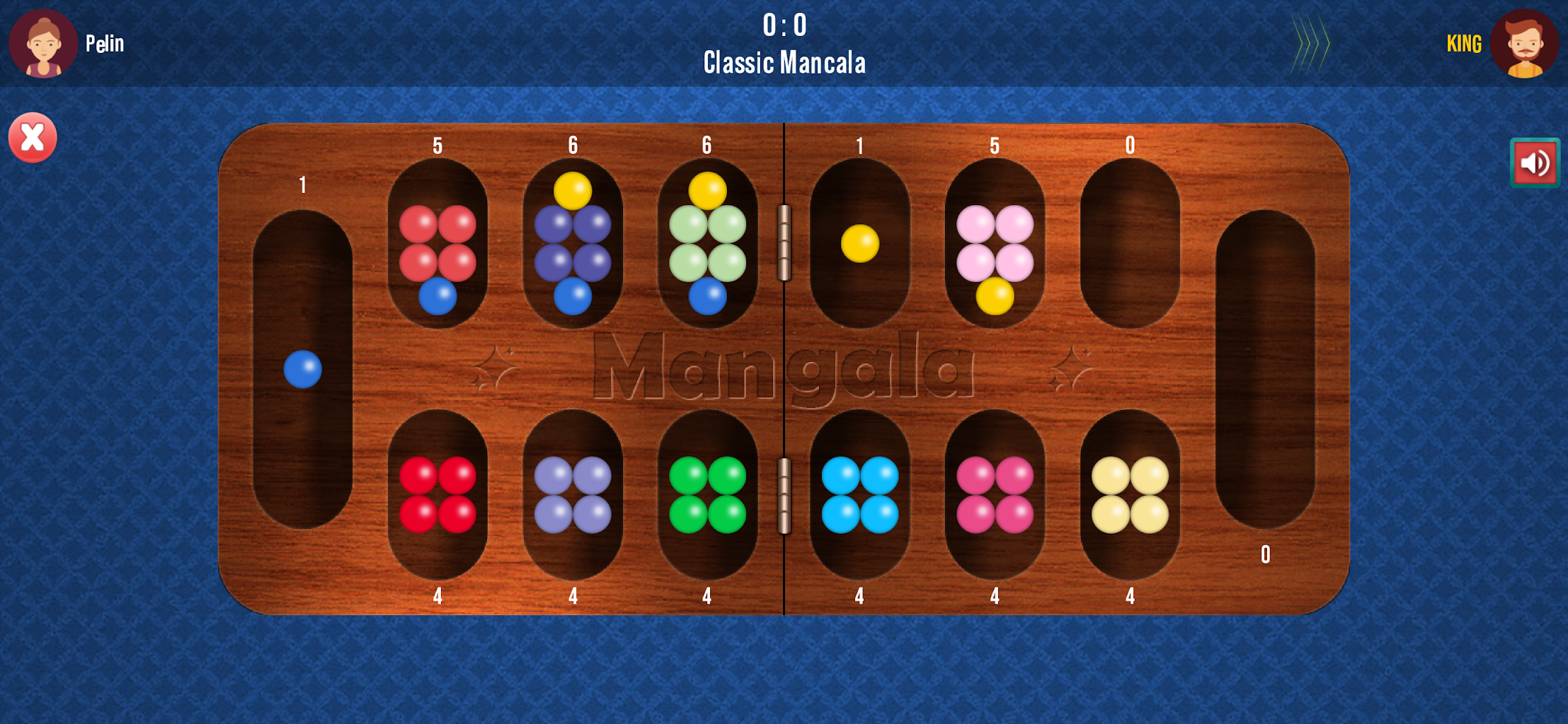 Mancala Online Strategy Game