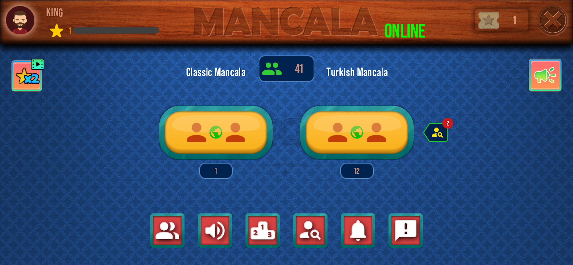 Mancala Online Strategy Game