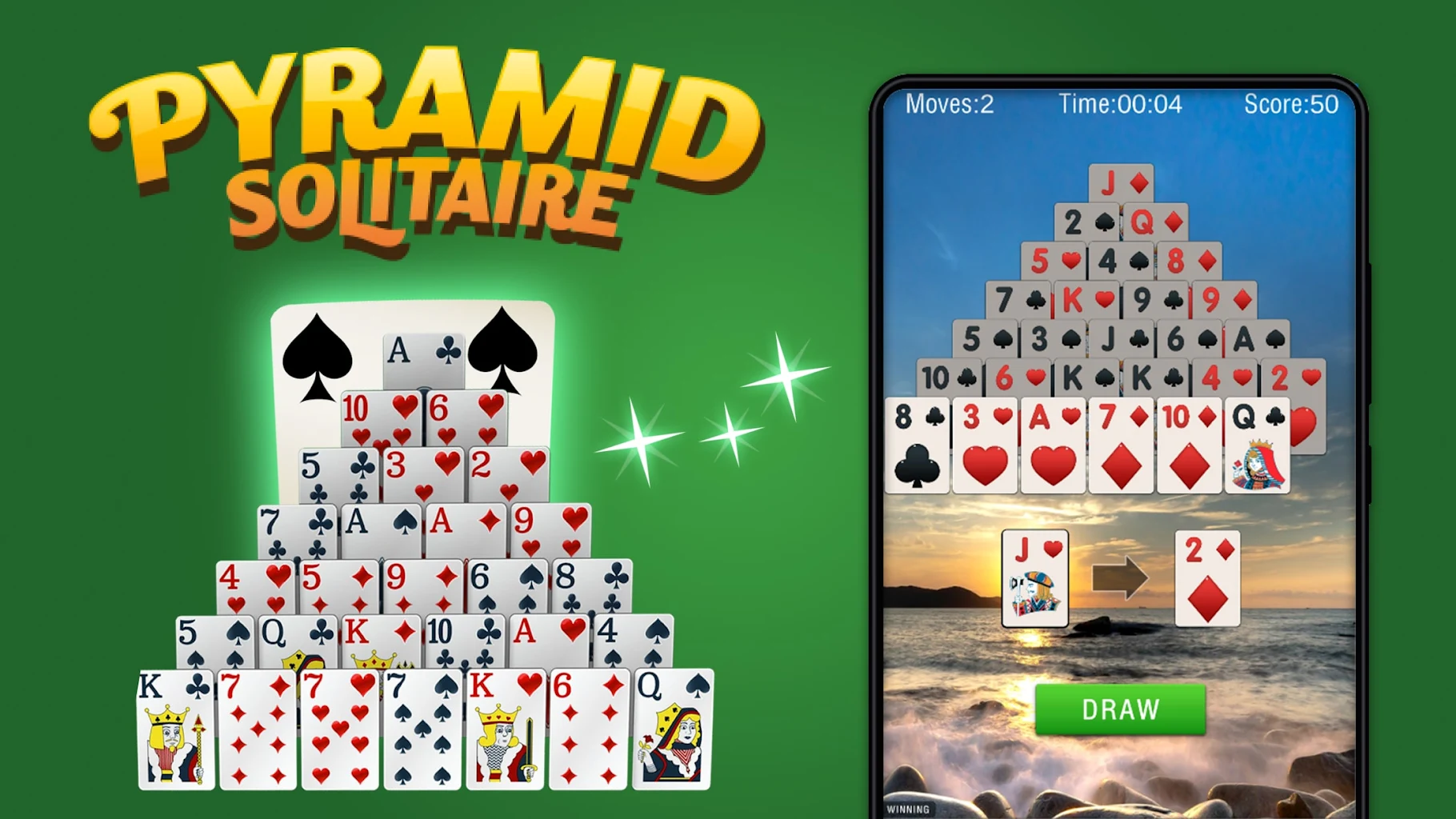 Pyramid Solitaire 2023