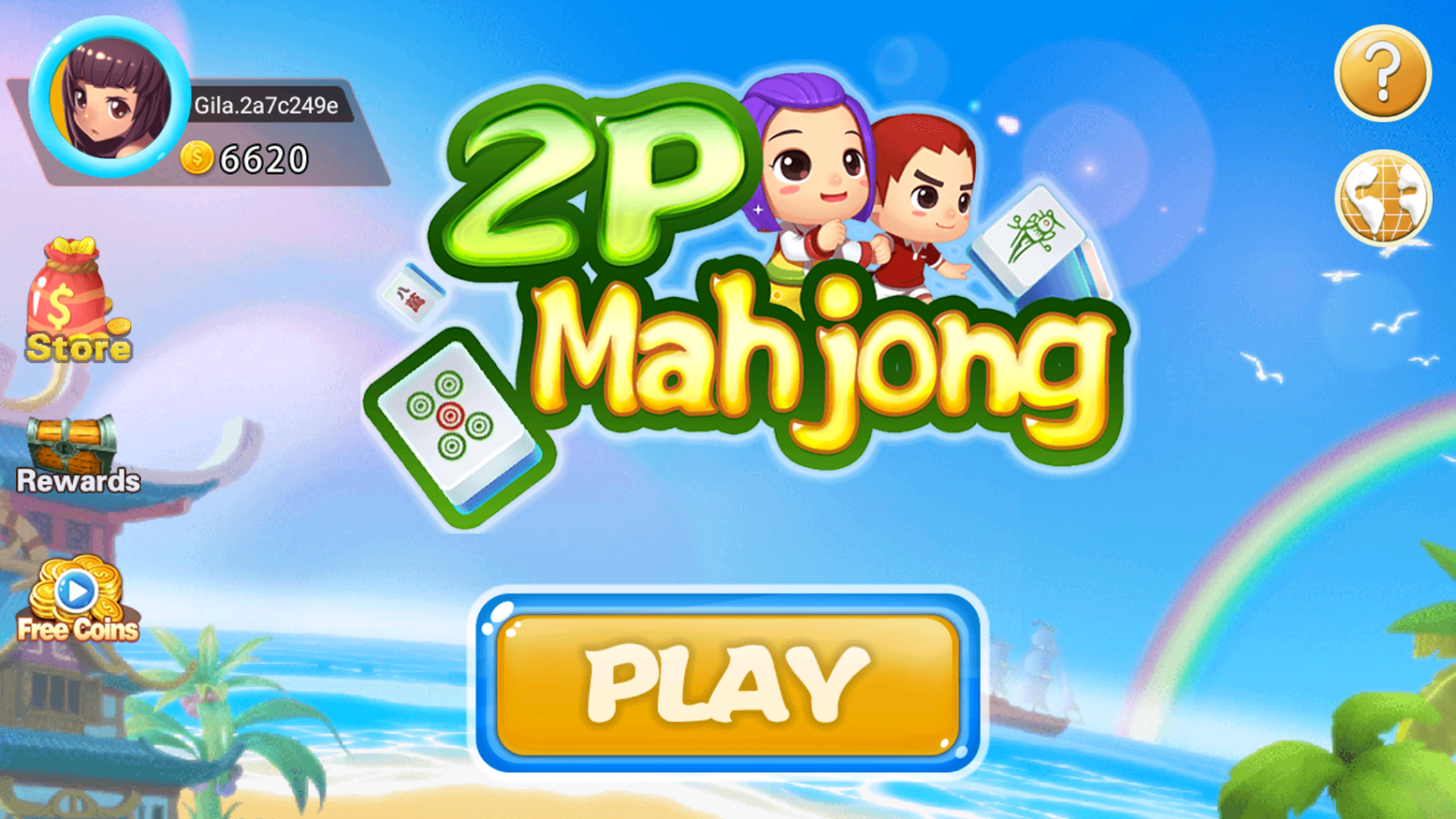 Mahjong 2P: Chinese Mahjong