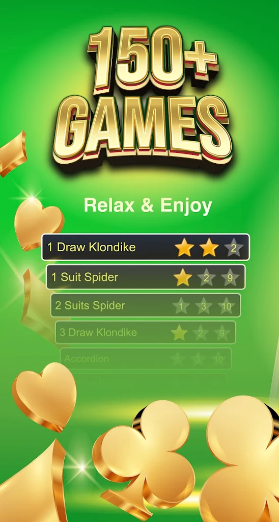 150+ Solitaire Card Games Pack