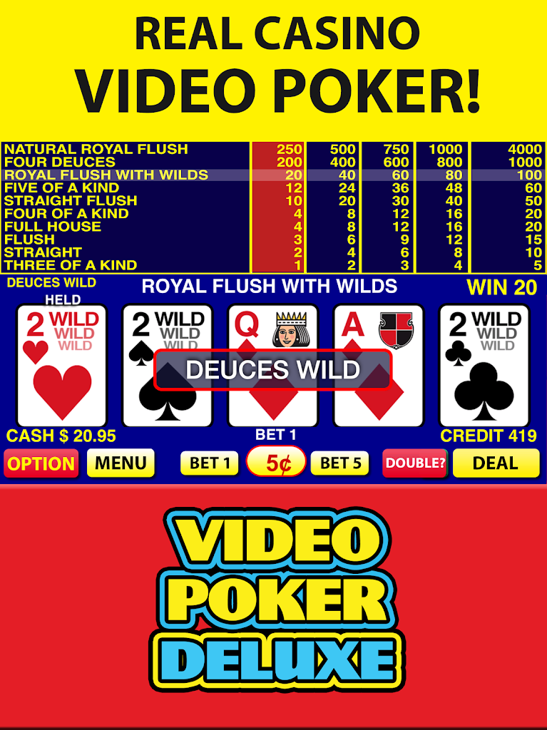 Video Poker Deluxe