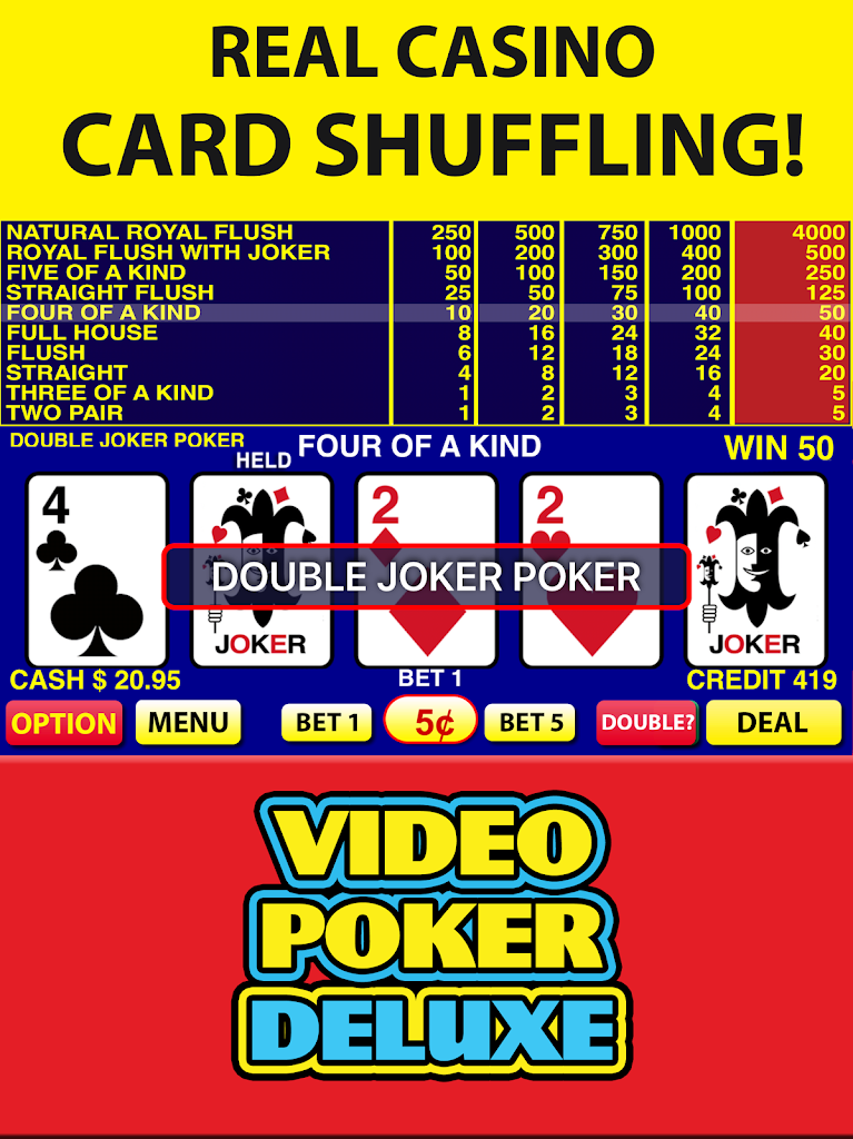 Video Poker Deluxe