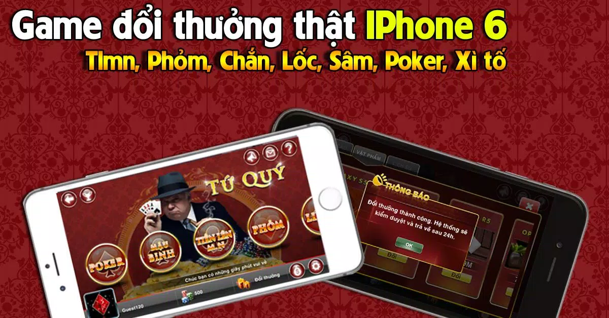 Game bài Tứ Quý - Đổi thưởng.