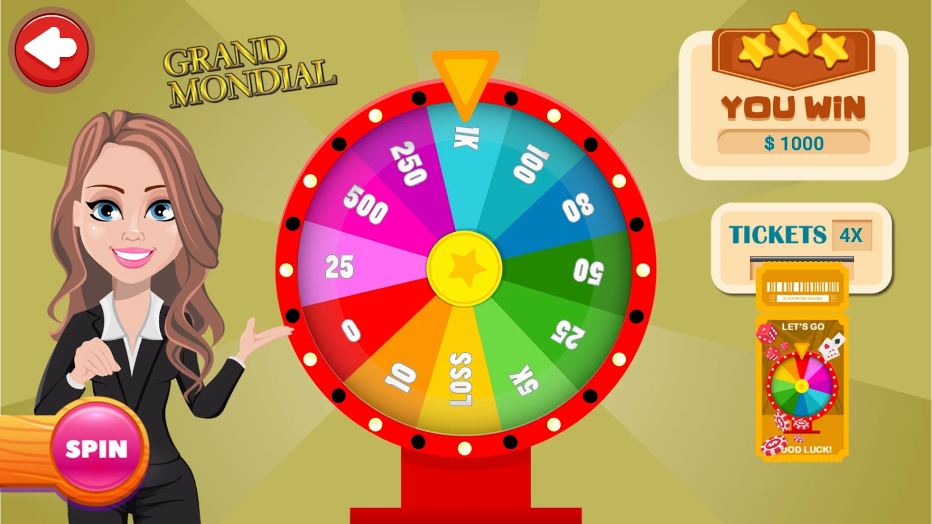GrandM Lucky Wheel