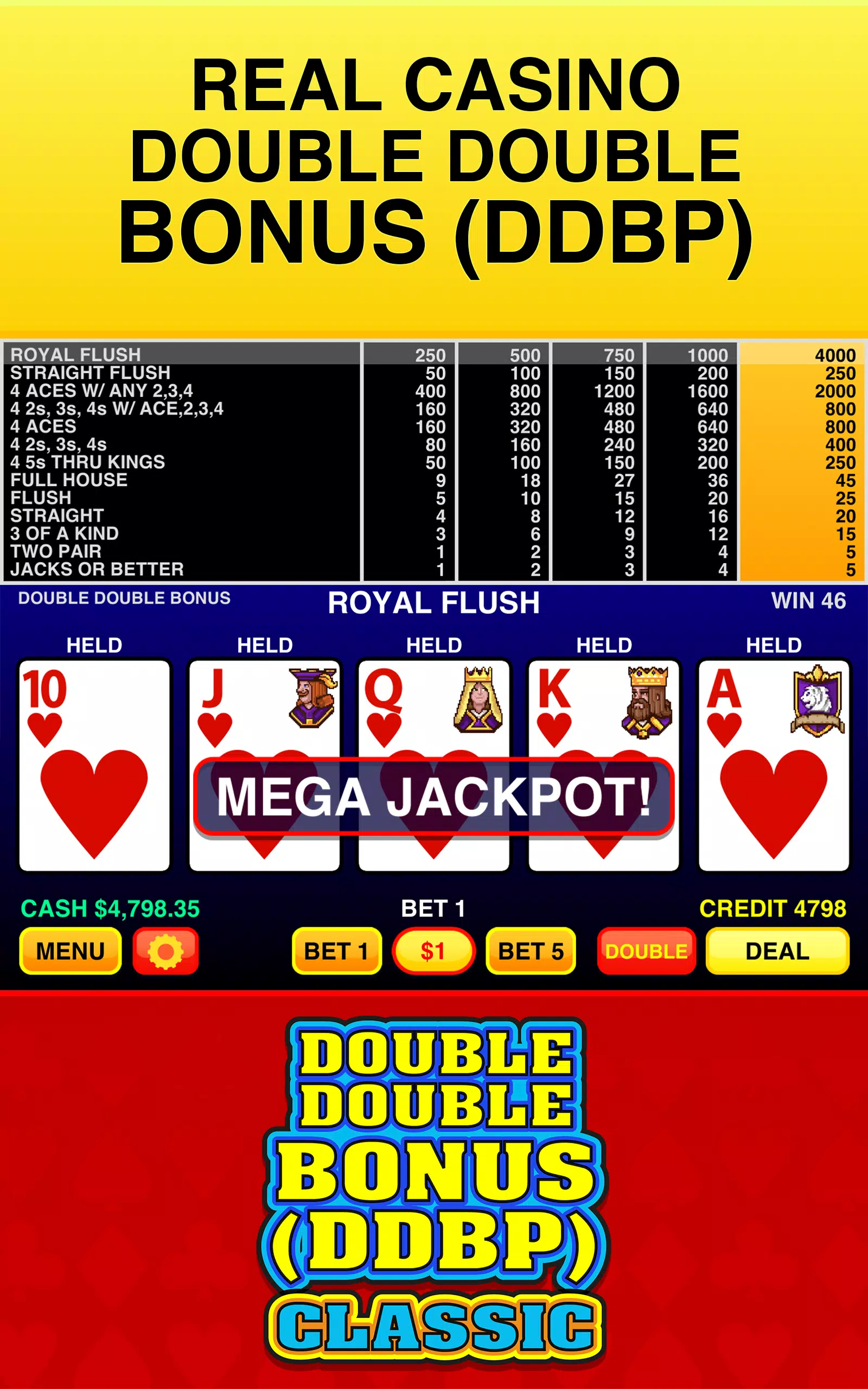 Double Double Bonus (DDBP) - C