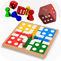 traditional ludo board game icon