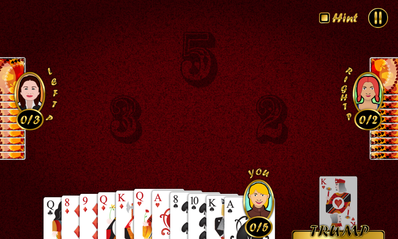 5-3-2 Trump Card Game