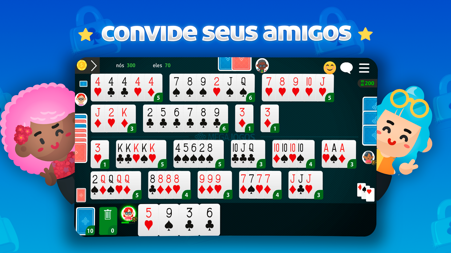 Tranca Online - Jogo de Cartas