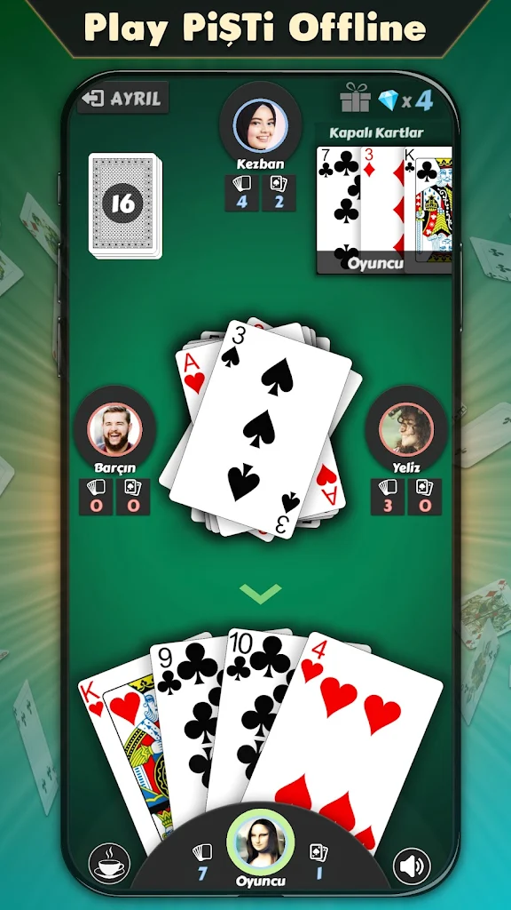 Pisti - Offline Card Games