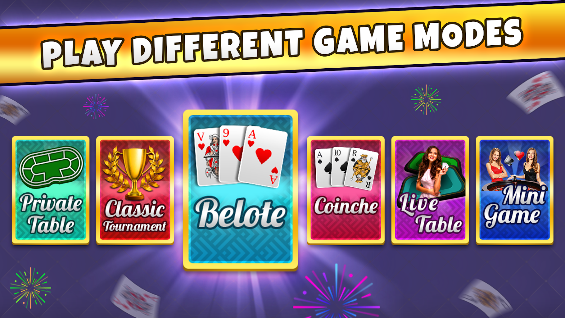 Belote Coinche Online game