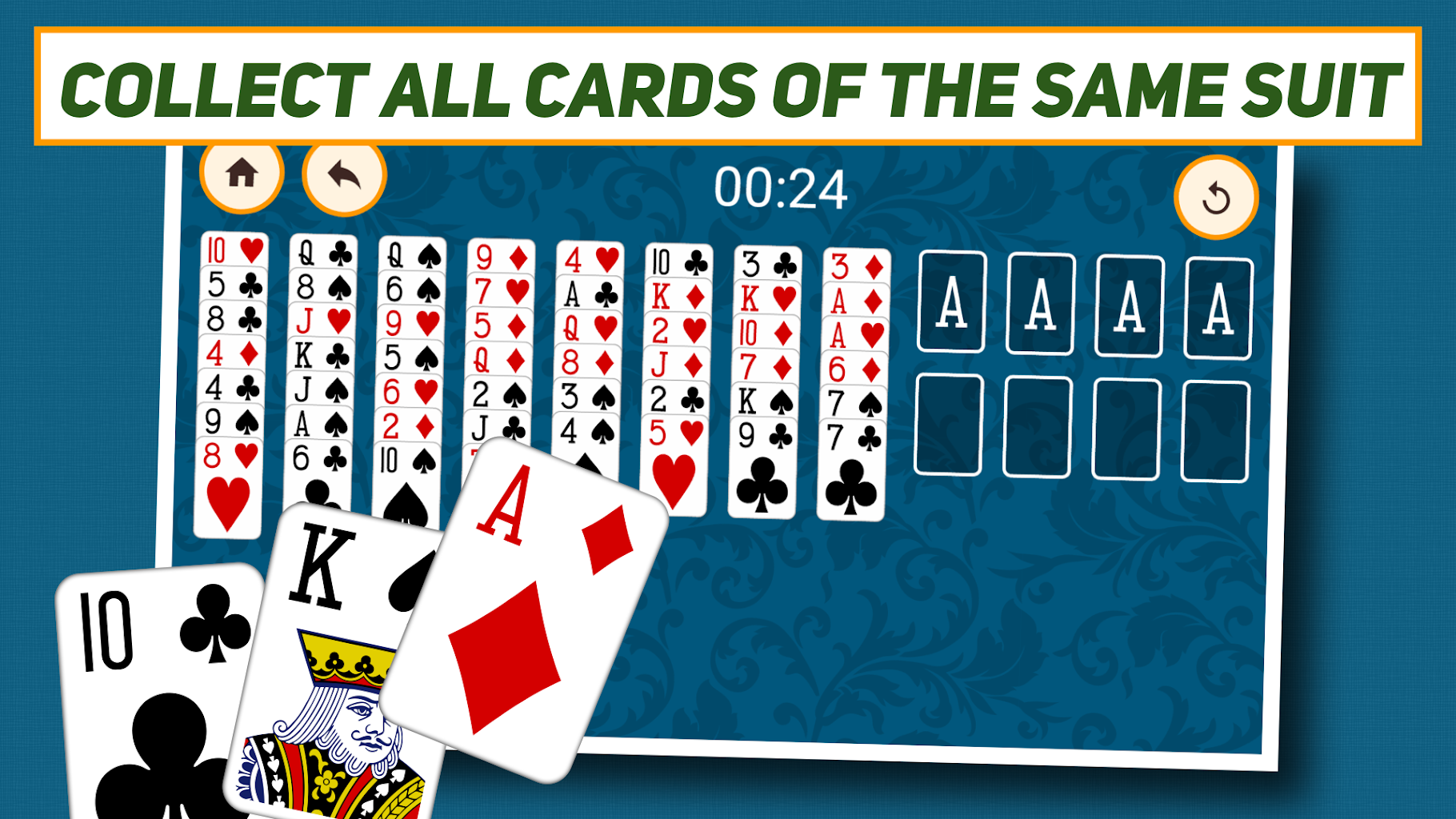 FreeCell Solitaire: Classic