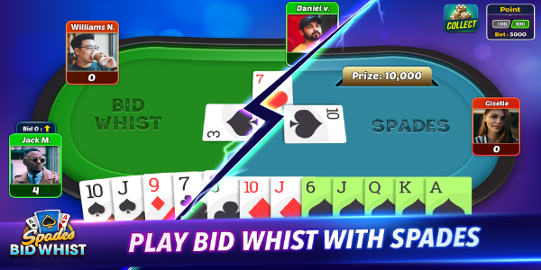 Spades: Bid Whist Classic Game