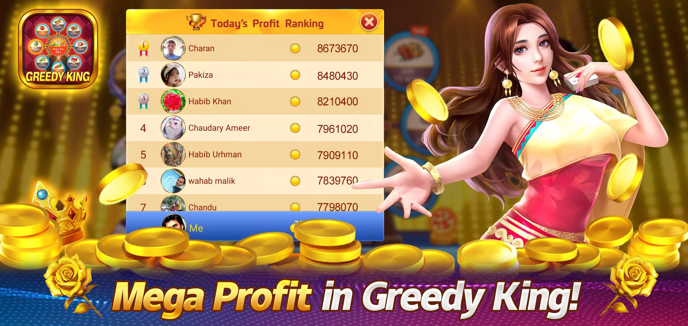 Greedy King - Slot Online