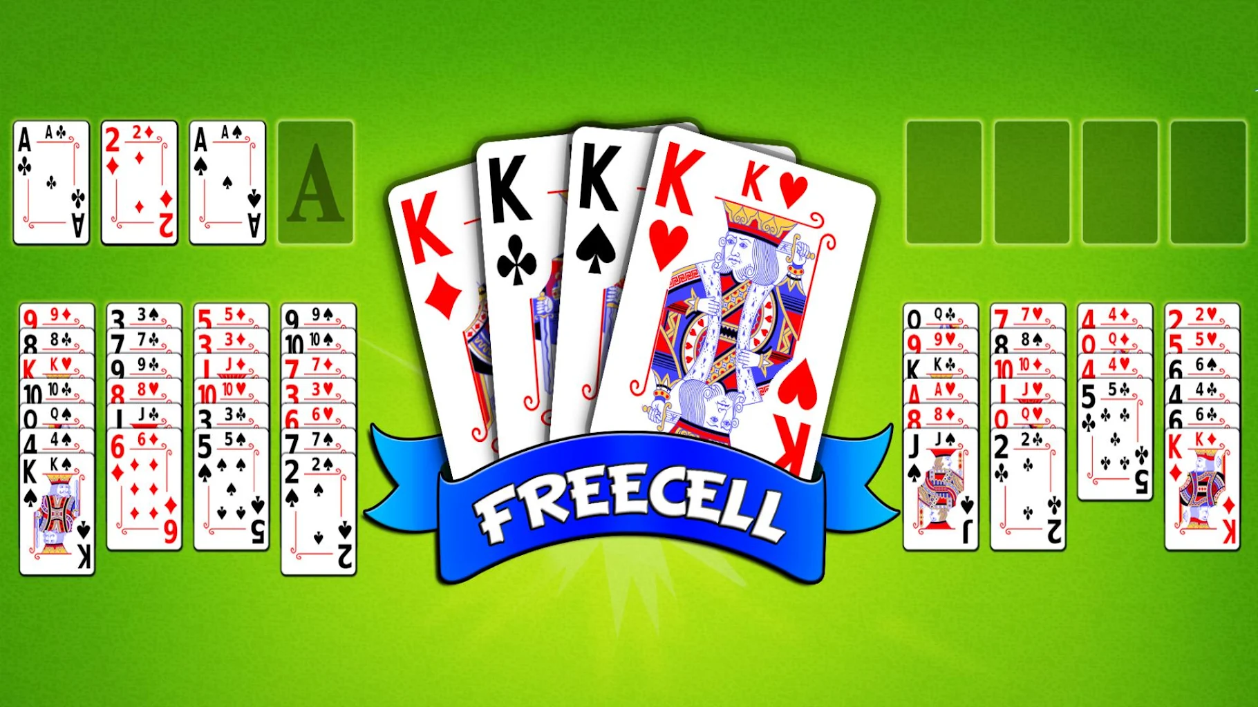 FreeCell Solitaire - Card Game