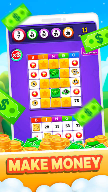 Money Bingo cash - Real cash