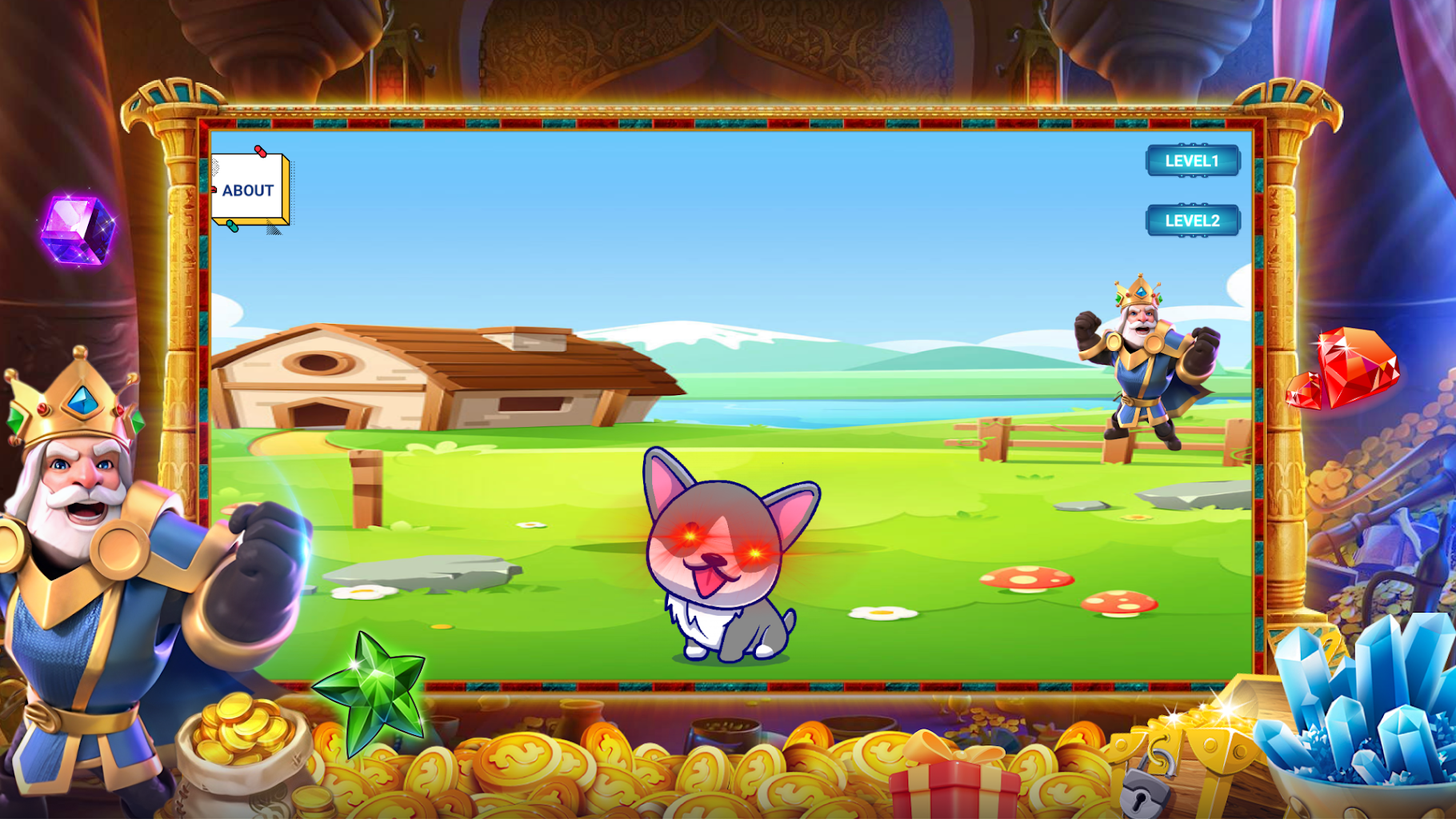 Diamond gold lucky spin home