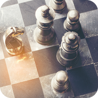 Real 3D Chess Free Online Offline Two Player Game icon