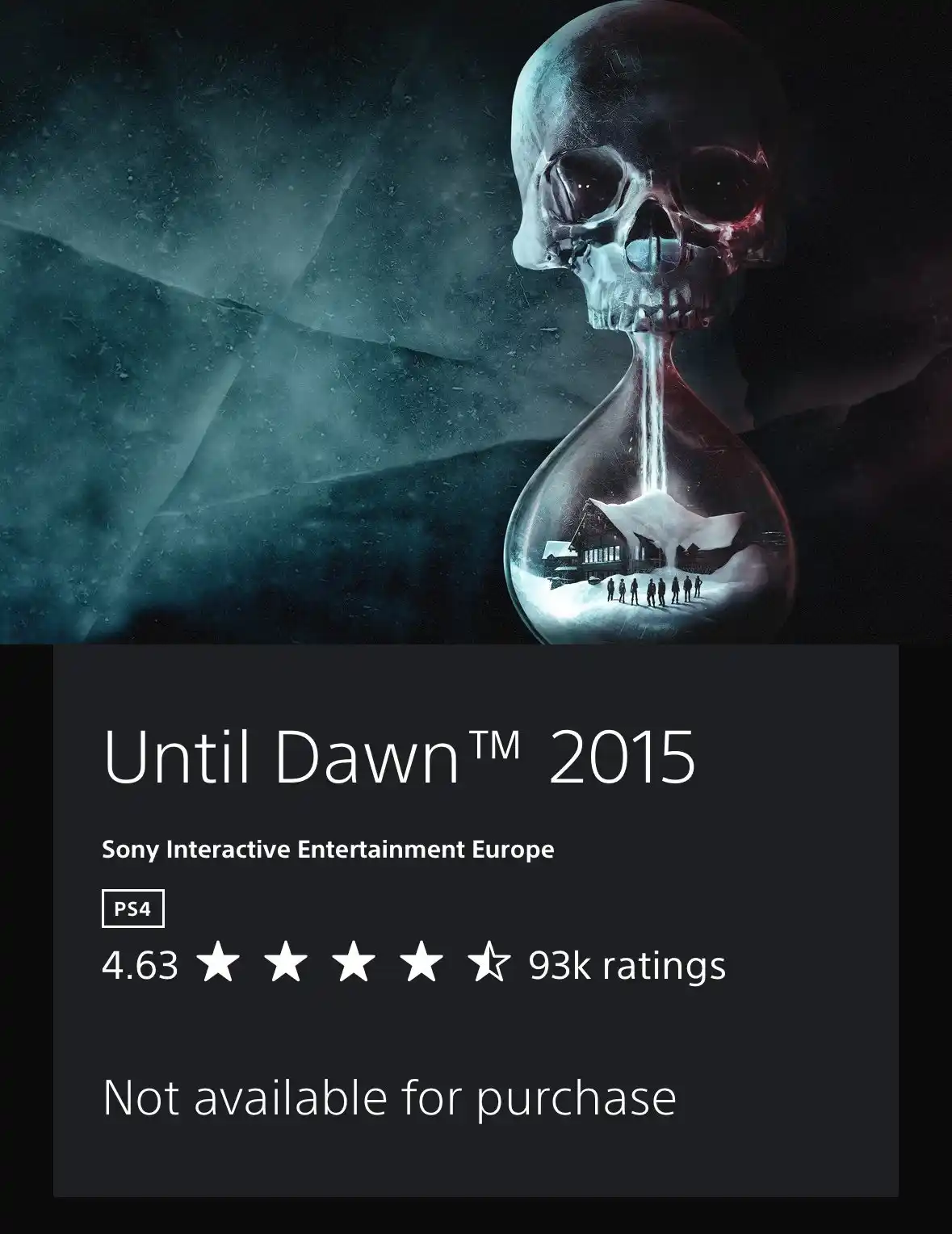 PlayStation Fans Fear Original Until Dawn May Be Delisted