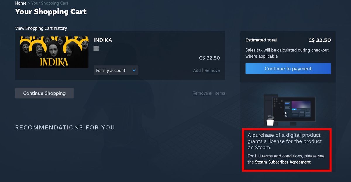 Steam's New Disclaimer Highlights Game Ownership Issues