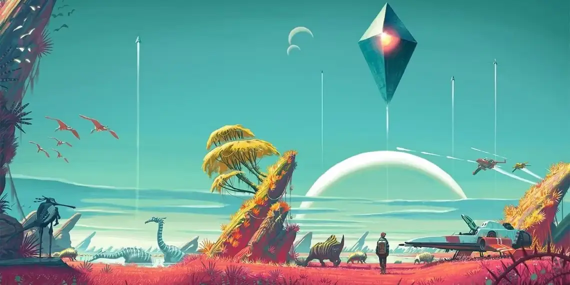 No Man's Sky Player Showcases Stunning End-Game Base News