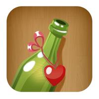 Spin the bottle: Online flirt and chat icon