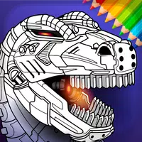 Dino Robots Coloring for Boys icon