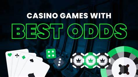 What Casino Game Gives You The Best Odds Of Winning