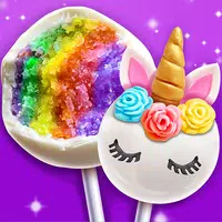 Unicorn Cake Pop Sweet Dessert icon