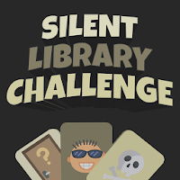 Silent Library Challenges: funny dares, party game icon