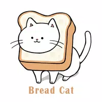 Cute Wallpaper Bread Cat Theme icon