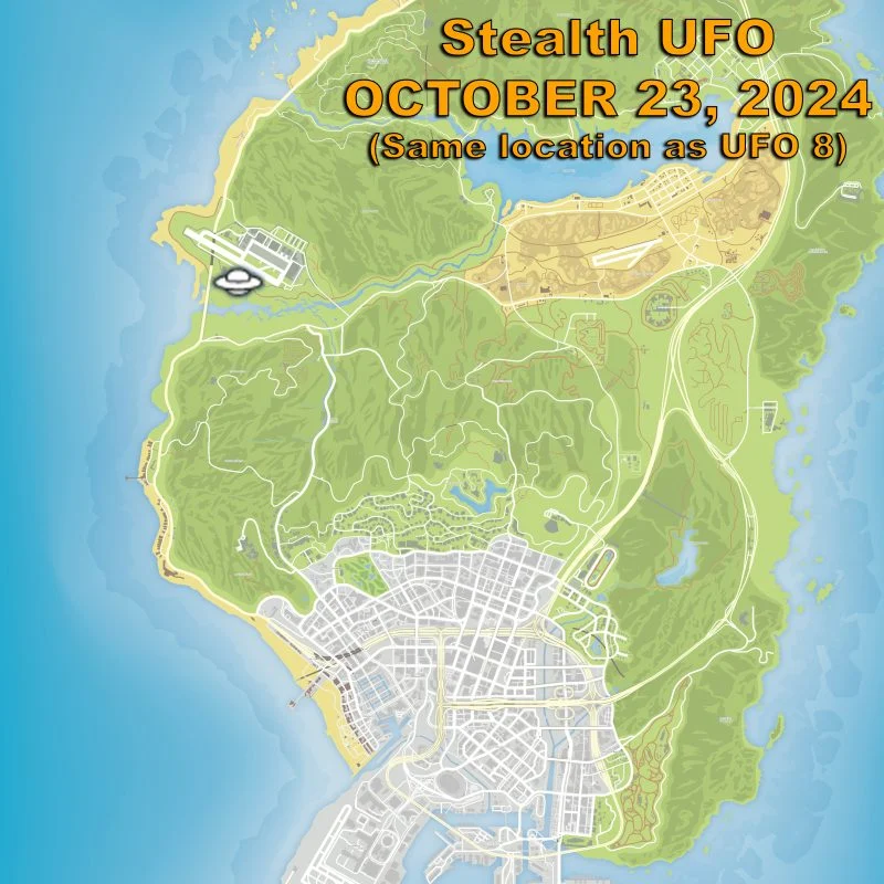 Complete Guide to UFO Sightseeing Locations in GTA Online (Halloween Event 2024)