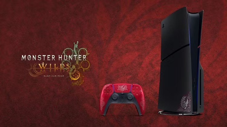 Monster Hunter Wilds Limited Edition PS5 Controller, Only in Japan