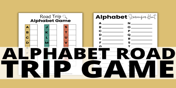 Alphabet Game Topics