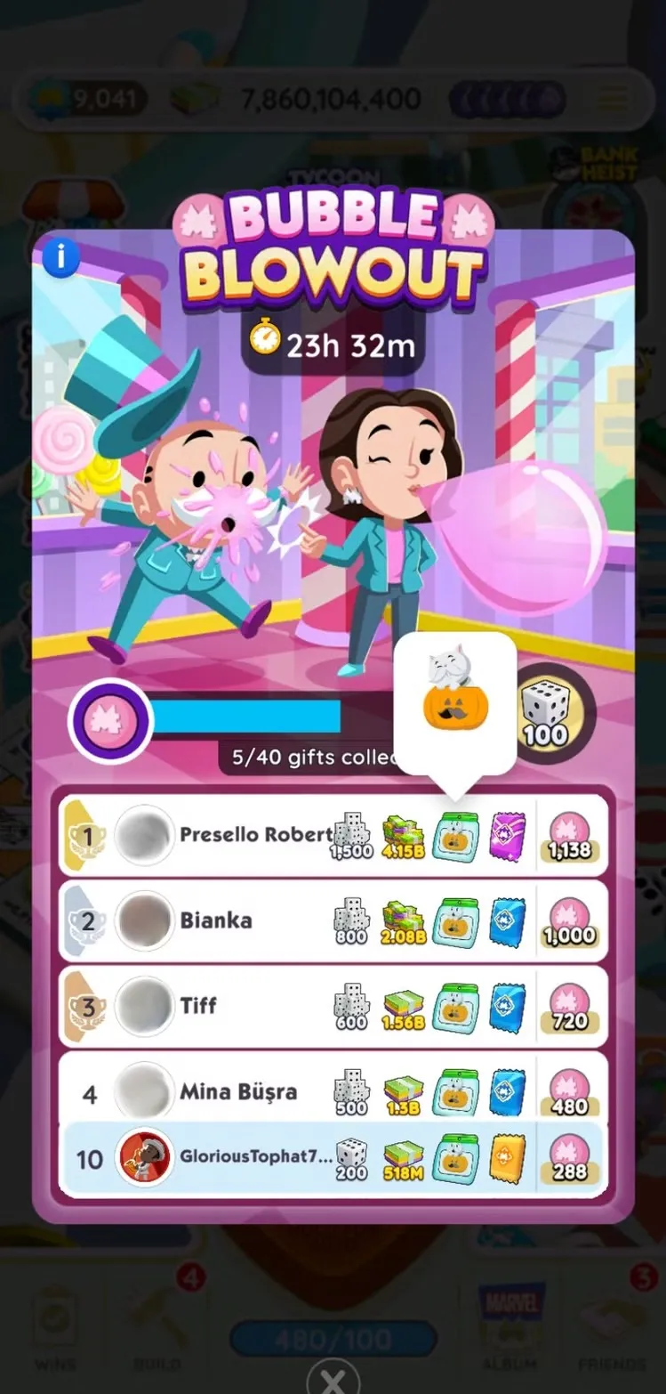 Monopoly GO: Bubble Blowout Rewards and Milestones!