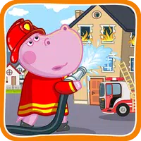 Fireman Hippo: City Hero APK