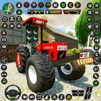 Farming Games Tractor Driving icon