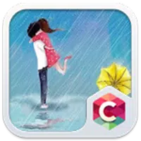 Cartoon Couple Sweet Theme HD icon