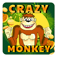 Monkey banana story icon