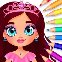 Princess Coloring Book offline icon