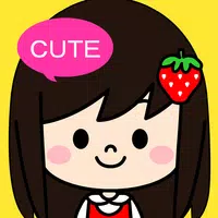 Portrait shop - cute icon