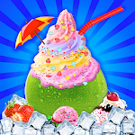 Coconut Milkshake Maker - Beach Party Cooking Game APK