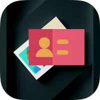 Visiting Card Maker With Photo icon