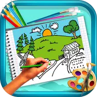 Scenery Coloring Book APK