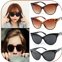 Stylish Sun Glasses Photo Edit icon