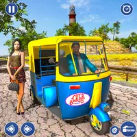 City Taxi Auto Rickshaw Game APK