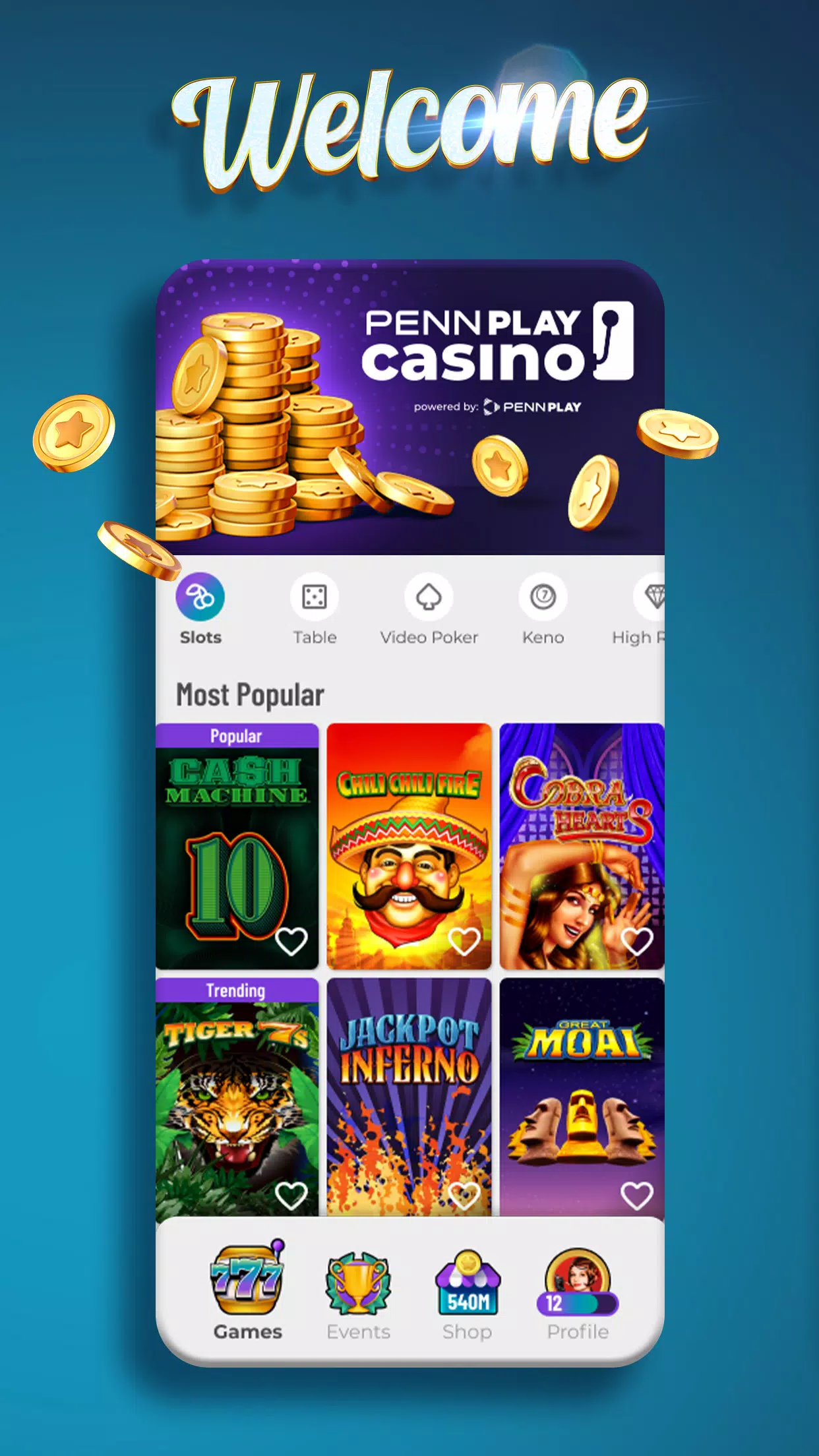 PENN Play Casino jackpot slots