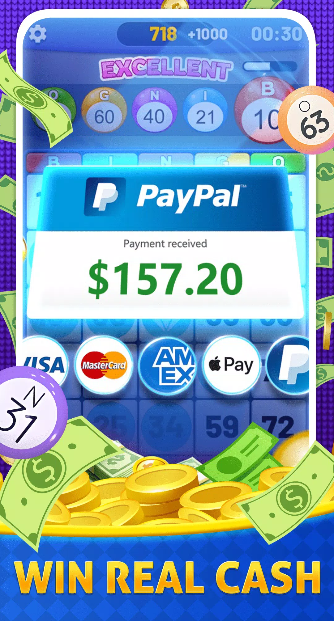 Money Bingo Clash - Win Cash