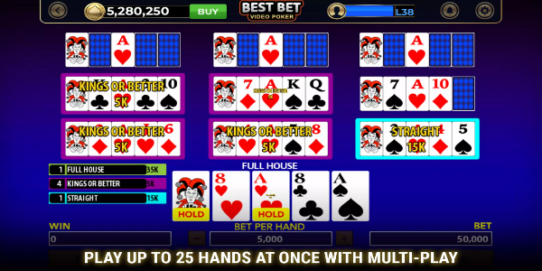 Best-Bet Video Poker